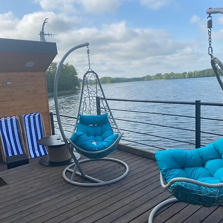 Dom Na Wodzie Nad Jeziorem Krzywe Piecki  Exterior foto